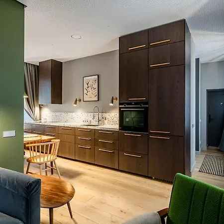 Domillion 1bdr Brand-new Uzupis W Free Parking * Vilnius