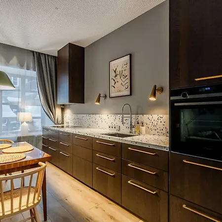 Domillion 1bdr Brand-new Uzupis W Free Parking Vilnius