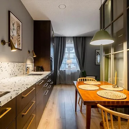 Domillion 1bdr Brand-new Uzupis W Free Parking Vilnius