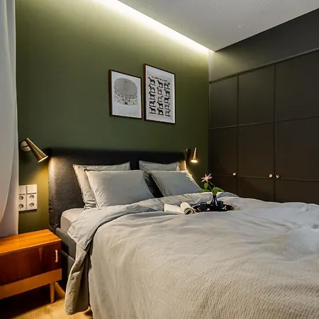 Domillion 1bdr Brand-new Uzupis W Free Parking Apartment