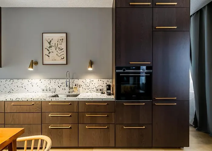 アパート Domillion 1bdr Brand-new Uzupis W Free Parking *