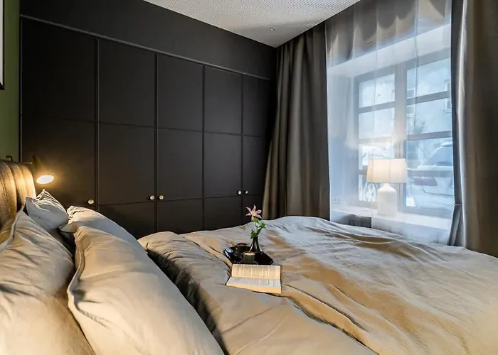 Domillion 1bdr Brand-new Uzupis W Free Parking Apartament