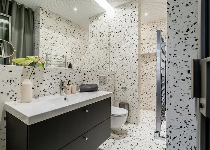 Apartament Domillion 1bdr Brand-new Uzupis W Free Parking *