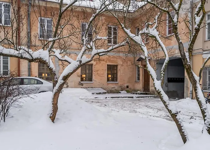 アパート Domillion 1bdr Brand-new Uzupis W Free Parking