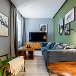 Domillion 1bdr Brand-new Uzupis W Free Parking * Wilno
