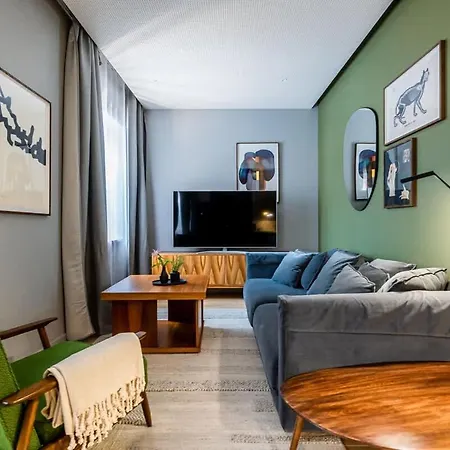 Domillion 1bdr Brand-new Uzupis W Free Parking * Wilna