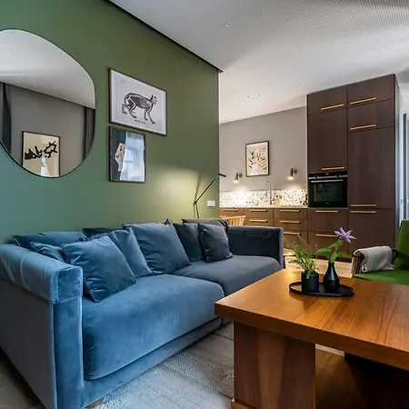 Domillion 1bdr Brand-new Uzupis W Free Parking Wilna