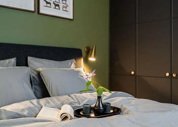 Domillion 1bdr Brand-new Uzupis W Free Parking Apartman