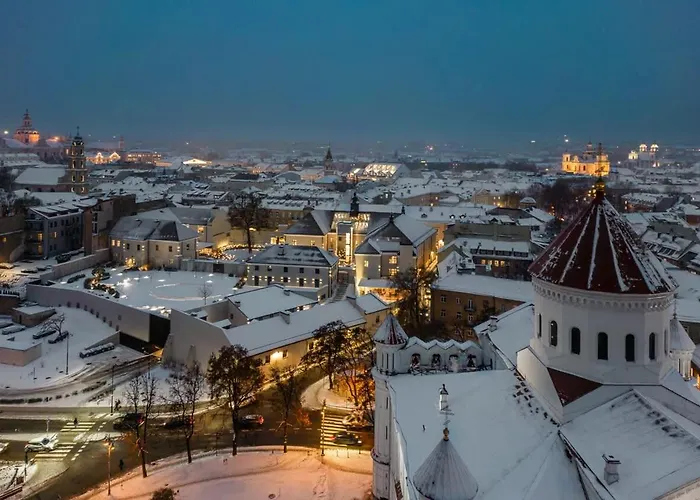 Domillion 1bdr Brand-new Uzupis W Free Parking Apartman