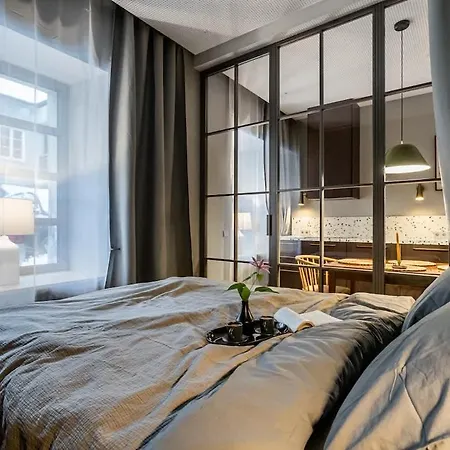 Appartement Domillion 1bdr Brand-new Uzupis W Free Parking Vilnius