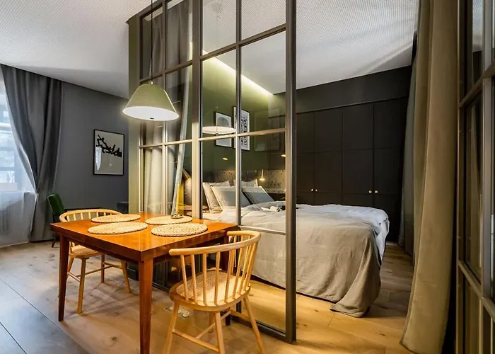 Domillion 1bdr Brand-new Uzupis W Free Parking *