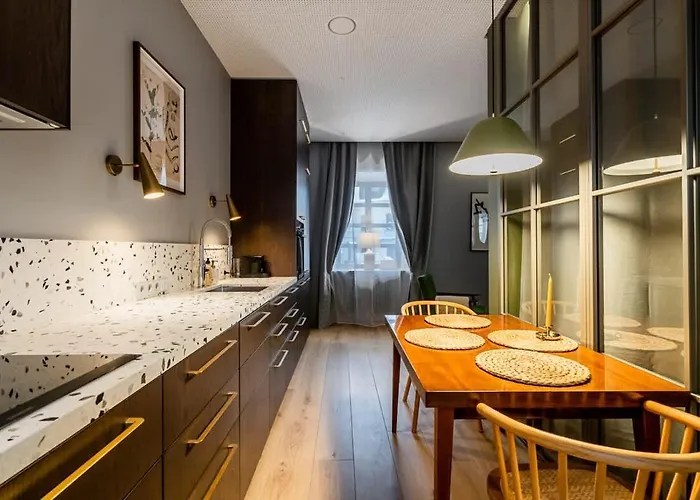 Domillion 1bdr Brand-new Uzupis W Free Parking Vilnius